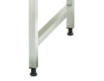 Dishwasher Table - 90 x 75cm - Right- with Sink and Storage Shelf - imagine 2