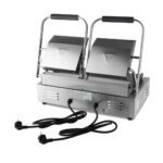 Contact Grill - Smooth - Double Grill Plate - 2 x 22cm - imagine 4