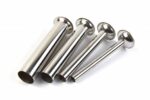 Sausage Stuffer - Filling Tubes Stainless Steel - 4 pcs - imagine 2
