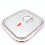 Gastronorm Lid - 2/3 GN - Stainless Steel - Airtight Seal