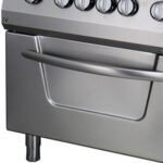 Heavy Duty Stove - 4 Burners - Double Unit - 70cm Deep - with Oven - Electric - imagine 5