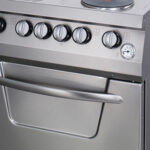 Heavy Duty Stove - 4 Burners - Double Unit - 70cm Deep - with Oven - Electric - imagine 3