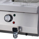 Heavy Duty Deep Fryer - 2 x 12L - Double Unit - 70cm Deep - with Drain Tap - Electric - imagine 4