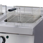 Heavy Duty Deep Fryer - 2 x 12L - Double Unit - 70cm Deep - with Drain Tap - Electric - imagine 5