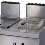 Heavy Duty Deep Fryer - 2 x 12L - Double Unit - 70cm Deep - with Drain Tap - Gas - imagine 4