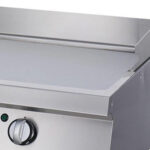 Heavy Duty Griddle - Smooth Chrome - Double Unit - 70cm Deep - Electric - imagine 4
