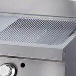 Heavy Duty Griddle - Half Grooved - Double Unit - 70cm Deep - Gas - imagine 5