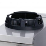 Heavy Duty Wok Cooker - Ø28,5cm Cooking Ring - Single Unit - 70cm Deep - Gas - imagine 5