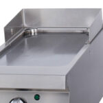 Heavy Duty Griddle - Smooth Chrome - Single Unit - 70cm Deep - Electric - imagine 4
