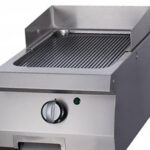 Heavy Duty Griddle - Grooved Chrome - Single Unit - 70cm Deep - Gas - imagine 4