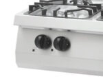Heavy Duty Cooker - 4 Burners - Double Unit - 70cm Deep - 24kW - Gas - imagine 4