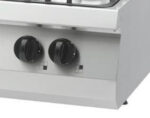 Heavy Duty Cooker - 4 Burners - Double Unit - 70cm Deep - 24kW - Gas - imagine 3