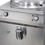 Heavy Duty Boiling Pan - 60L - Indirect Heat - 70cm Deep - Gas - imagine 5