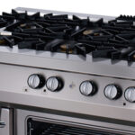 Premium Stove - 6 Burners - Triple Unit - 90cm Deep - incl Oven - Gas - imagine 4