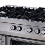 Premium Stove - 6 Burners - Triple Unit - 90cm Deep - Gas incl Electric Oven - imagine 4
