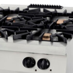 Premium Cooker - 4 Burners - Double Unit - 90cm Deep - Gas - imagine 5