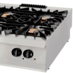 Premium Cooker - 6 Burners - Triple Unit - 90cm Deep - Gas - imagine 4