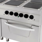 Premium Stove - 6 Burners - Triple Unit - 90cm Deep - incl Oven - Electric - imagine 5