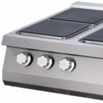 Premium Cooker - 6 Burners - Triple Unit - 90cm Deep - Electric - imagine 4