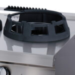 Premium Wok Cooker - 2 x 28,5 Cooking Rings - Double Unit - 90cm Deep - Gas - imagine 3