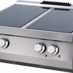 Premium Infrared Cooker - 4 Burners - Double Unit - 90cm Deep - Electric