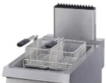 Premium Deep Fryer - 1 x 22L - Single Unit - 90cm Deep - with Drain Tap - Gas - imagine 3