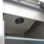 Fridge - 400L - 3 Adjustable Shelves - Stainless Steel - on Wheels - imagine 10