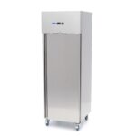 Fridge - 400L - 3 Adjustable Shelves - Stainless Steel - on Wheels - imagine 5