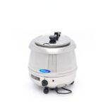 Soup Kettle - 10L - Removable Inner Pot - Stainless Steel - with Spoon Recess - imagine 3