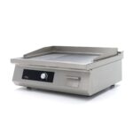 Induction Griddle 700 - Smooth and Grooved - 5000W - Double