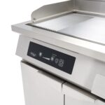 Induction Griddle 700 - Smooth and Grooved - 10000W - Double - with Stand - imagine 11