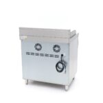 Induction Griddle 700 - Smooth and Grooved - 10000W - Double - with Stand - imagine 6