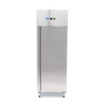 Freezer - 600L - 3 Adjustable Shelves (2/1 GN) - Stainless Steel - on Wheels - imagine 2