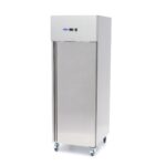 Freezer - 600L - 3 Adjustable Shelves (2/1 GN) - Stainless Steel - on Wheels - imagine 4