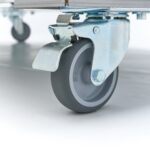 Fridge - 1200L - 6 Adjustable Shelves (2/1 GN) - Stainless Steel - on Wheels - imagine 14