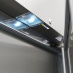 Fridge - 1200L - 6 Adjustable Shelves (2/1 GN) - Stainless Steel - on Wheels - imagine 11