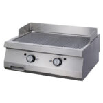 Premium Griddle - Grooved Chrome - Double Unit - 90cm Deep - Gas