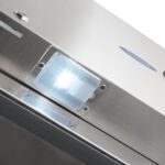 Fridge - 700L - 3 Adjustable Shelves (2/1GN) - on Wheels - Stainless Steel - imagine 5