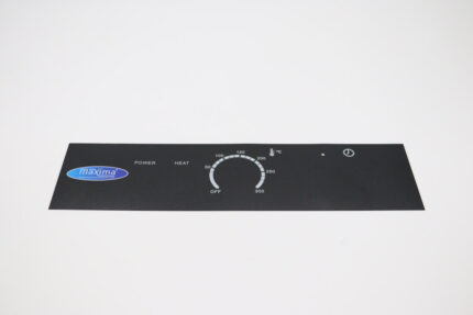 WAFFLE MAKER BRUSSELS 5X3 - Control Panel Sticker