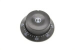 WAFFLE - Temperature Knob With Scale Ring 300°C (Black) - imagine 2