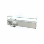 Countertop Prep Fridge - 140cm - Fits 6 x 1/3 GN - imagine 4