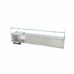 Countertop Prep Fridge - 160cm - Fits 7 x 1/3 GN - imagine 4