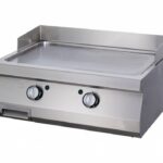 Heavy Duty Griddle - Smooth Chrome - Double Unit - 70cm Deep - Gas