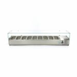 Countertop Prep Fridge - 200cm - Fits 9 x 1/3 GN - imagine 6