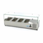 Countertop Prep Fridge - 120cm - Fits 4 x 1/3 GN - imagine 5