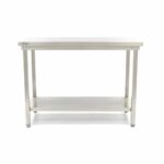 Stainless Steel Table - 80 x 70cm - Adjustable Height