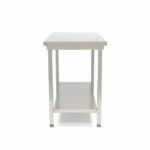 Stainless Steel Table - 60 x 70cm - Adjustable Height - imagine 3