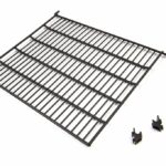 Shelf Showcase Incl. 2 Clips Black for Refigurated Display Case 235L