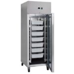Fish Fridge - 600L - 7 Containers (60x40cm) - on Wheels - Stainless Steel - imagine 3