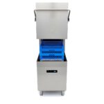 Pass Through Dishwasher - 50 x 50cm - With Rinse Aid and Soap Pumps - Digital Display - 400V - imagine 2